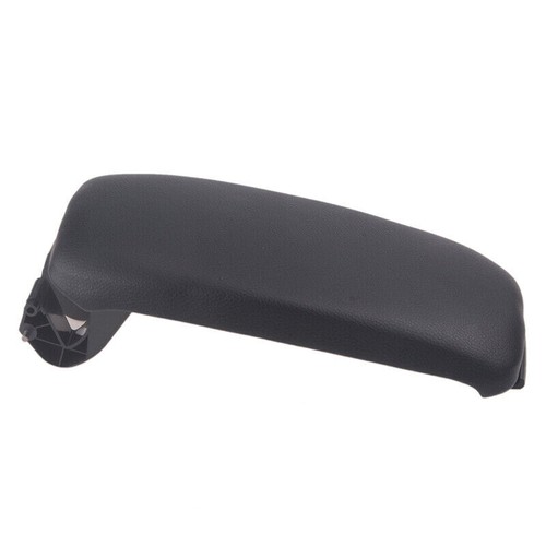 Para Audi A3 8P 2003-2012 11 Cuero Consola Central Frontal Apoyabrazos Tapa Cubierta Negro - Imagen 3 de 10