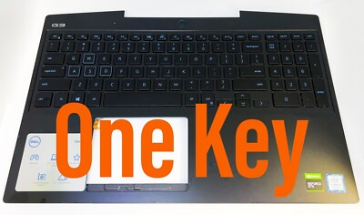 Dell G3 15 3590 3579 3779 Genuine Keyboard Key w/ Hinge (One Key)  Black Blue