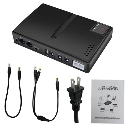 DC UPS DC-Netzteil 36W Batteries icherung 2024 DC1036P Not strom versorgung - Afbeelding 14 van 14
