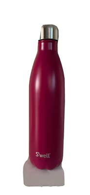 S well Swell Insulated Stainless Steel Water Bottle 25oz Pomegranate Satin NEW