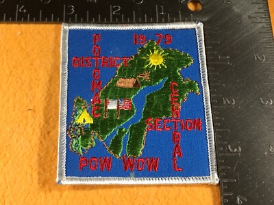C2-33 BOY SCOUTS OF AMERICA PATCH - 1970 POTOMAC DISTRICT POW WOW