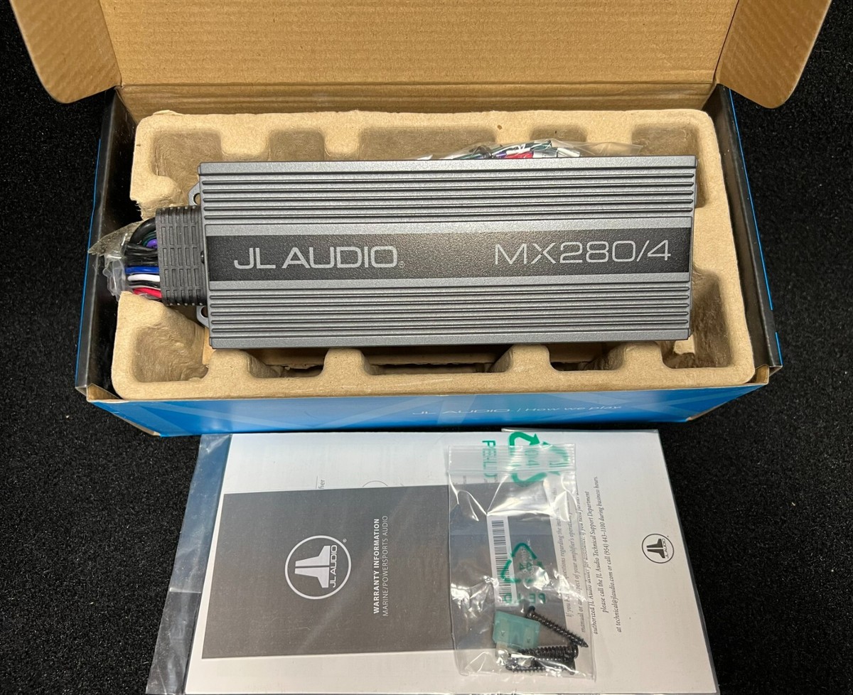 JL Audio MX280/4 4 Channel 280W Amplifier for sale online | eBay