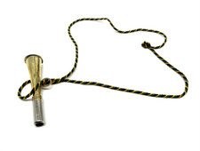 Corno ottone per giudice cinofilo o trombetta richiamo Pastore Tedesco