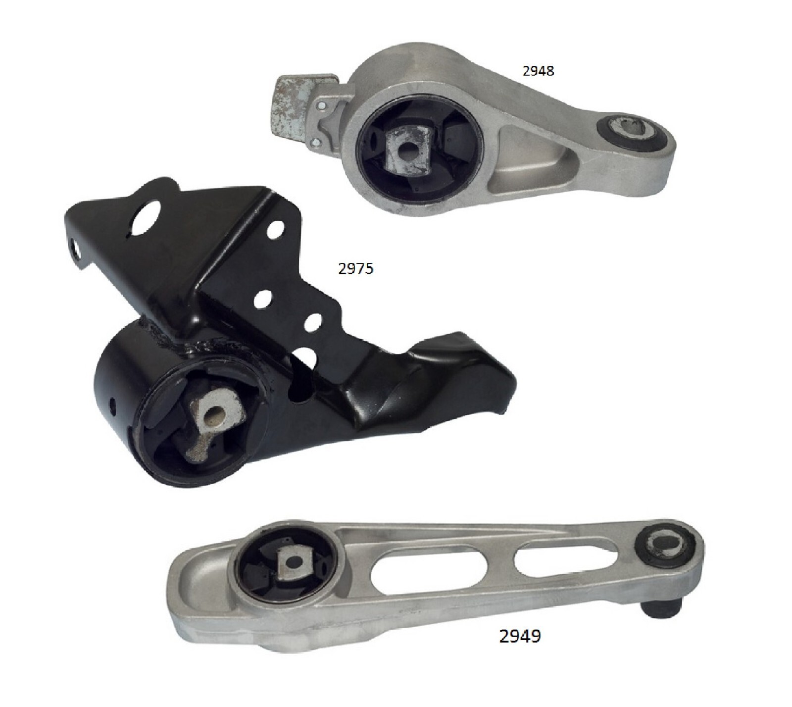 3PCS FRONT MOTOR & TRANS MOUNT FIT 20002003 Dodge Neon/CHRYSLER NEON 2