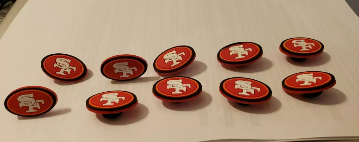 49ers croc charm sale