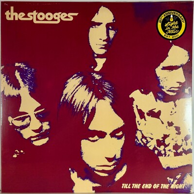 The Stooges Til the End of the Night LP Vinyl Record Album [Sealed] New