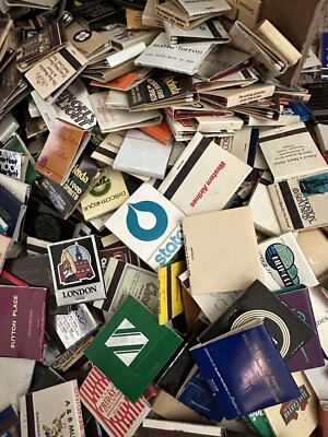 Matchbooks See Pics Full & Unstruck Condition Freshest Batch 60 Lot - Vintage