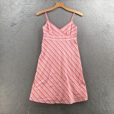 J.Crew Striped Empire Waist Sundress Womens 8 Multi Cotton Sleeveless Back Zip