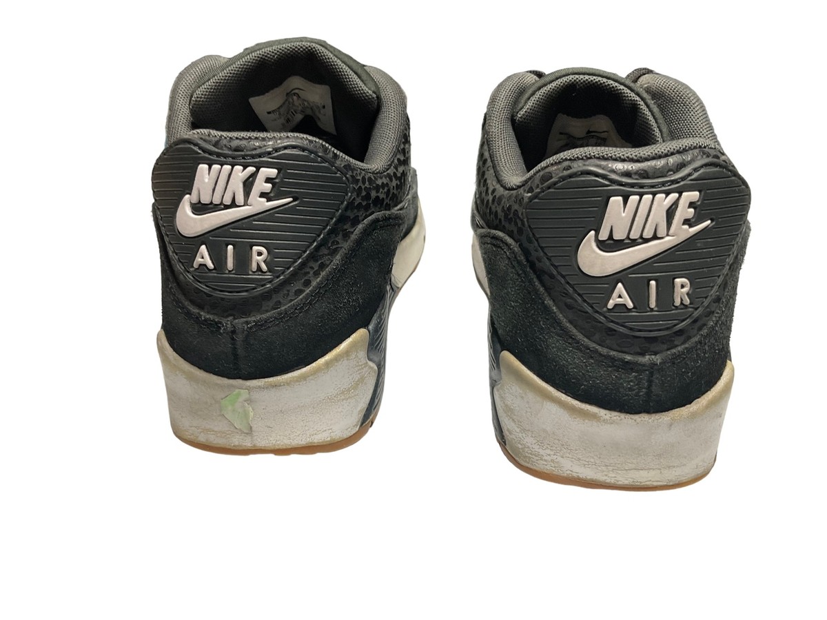 Nike Air Max 90 Premium Safari Black Running Shoes Women's
