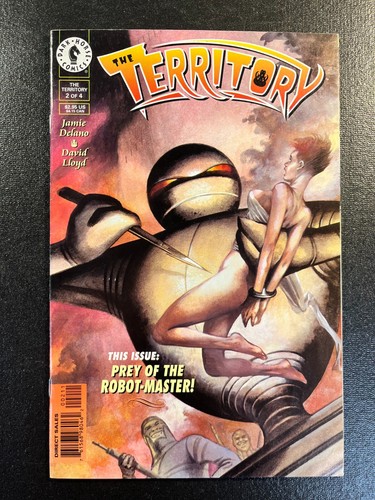 THE TERRITORY 1 2 David LLOYED Jamie DELANO Dark Horse Comics Robot Master 1999 - Picture 4 of 5