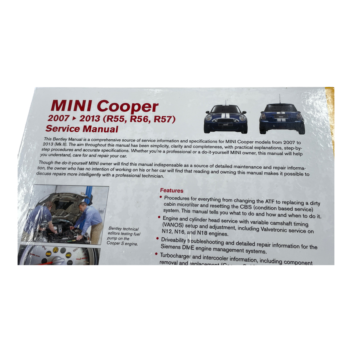 2007-2013 MINI Cooper S R55 R56 R57 Factory Service Repair