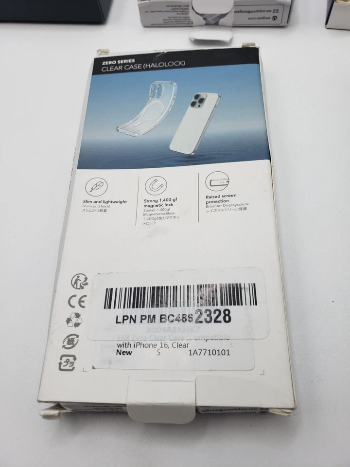 Lote de 6 fundas transparentes ESR para iPhone 16 15 14 Pro lote mixto Foto 4 de 4