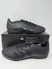 Adidas Predator Club TF Carbon Black Indoor Soccer Cleats IG5458 Mens Size
