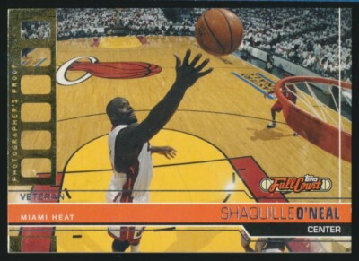 2006-07 Topps Full Court #38 Shaquille O’Neal Photographer's Proof /199 GOLD NBA