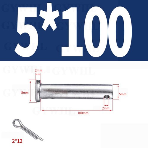 Steckbolzen Bolzen Federstecker Splintbolzen Bolzen Sicherungsbolzen M3 M4 - M20 - Bild 54 von 171