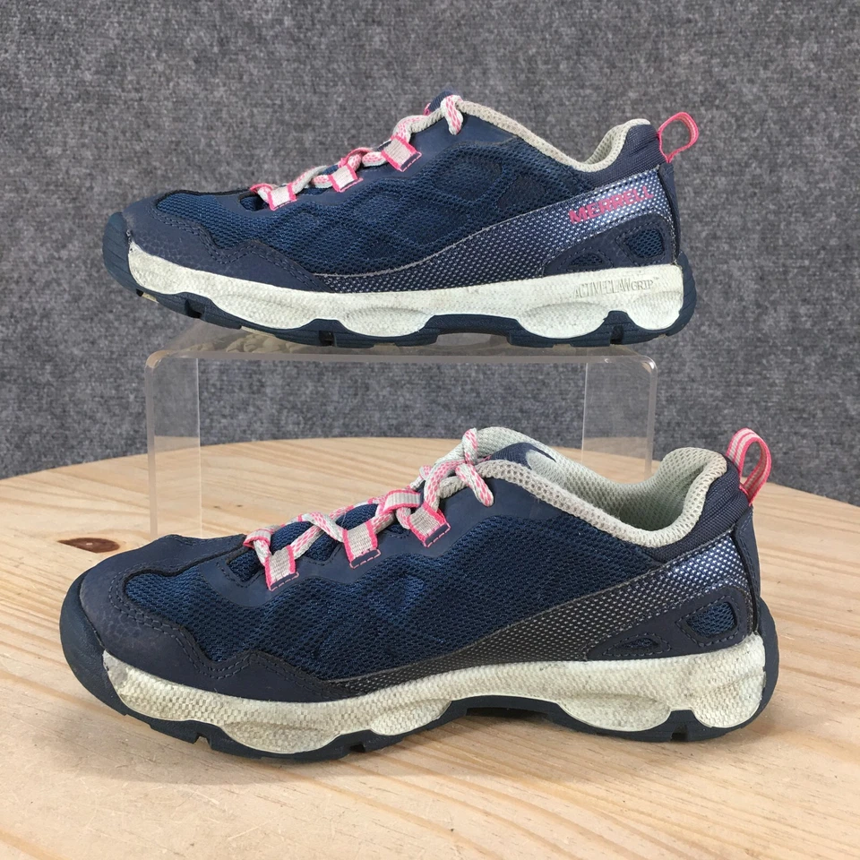 Merrell Zapatos Niños 2 M Camaleón Bajo 2.0 Tenis para Correr Azul Con Cordones Bajo Foto 2 de 4
