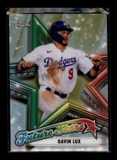 2021 Topps Chrome Future Stars #FS-14 Gavin Lux Los Angeles Dodgers