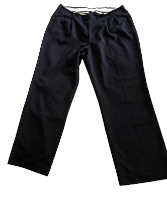 slim fit dress slacks Haggar Smart Wash Repreve Suit Pants in Dark Grey main image 1