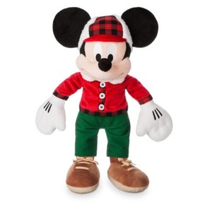 mickey mouse holiday plush