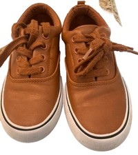 Art Class Boys' Sz 13 Shoes Blake Lace Up Oxfords Brown Cognac
