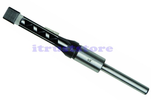 DRILL PRESS SQUARE MORTICE MORTISING MORTISER TENON CHISEL WOOD BIT ATTACHMENT - 第 1/3 張圖片