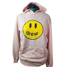 Drew House Hoodie Sweatshirt Adult Size S Mascot Skate Graphic Pullover Logo