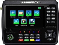 V10 Finder HD Cercatore di segnale TV satellitare DVB-S/S2/S2X Misuratore di seg