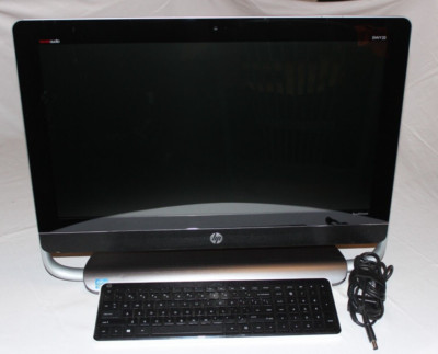 PRE-OWNED HP ENVY23 TOUCHSMART ALL-IN-ONE PC + KEYBOARD INTEL CORE i5 ENCRYPTED