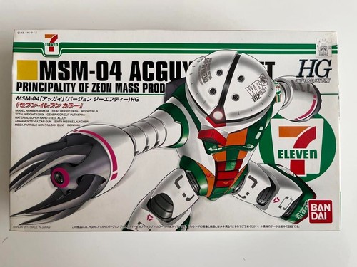 BANDAI 7-11 Exclusive HG 1/144 MSM-04 Acguy Ver.GFT 7-11 Color Model kit JP NEW - 第 6/24 張圖片