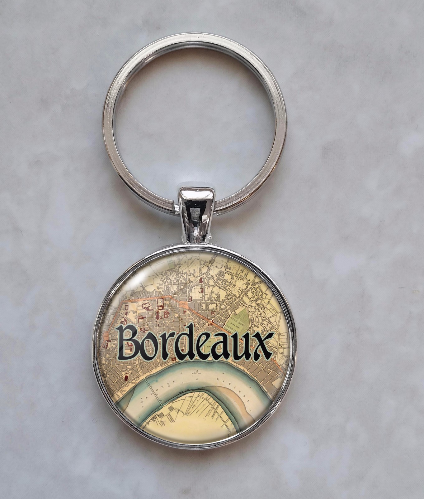 2x Frankreich Flagge Schlüsselanhänger - Acryl Keychain France