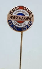 RAZVITAK METKOVIĆ - Import, Export, Croatia KASUN vintage rare pin 1972.