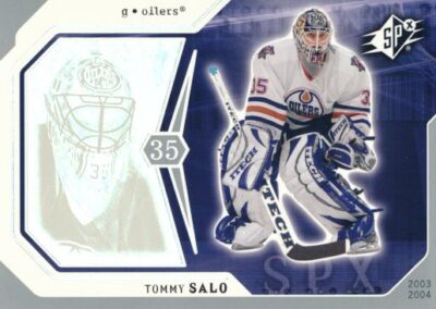 2003-04 SPx #38 TOMMY SALO - Edmonton Oilers