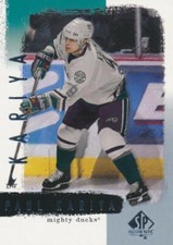 2000-01 SP Authentic #1 PAUL KARIYA - Anaheim...