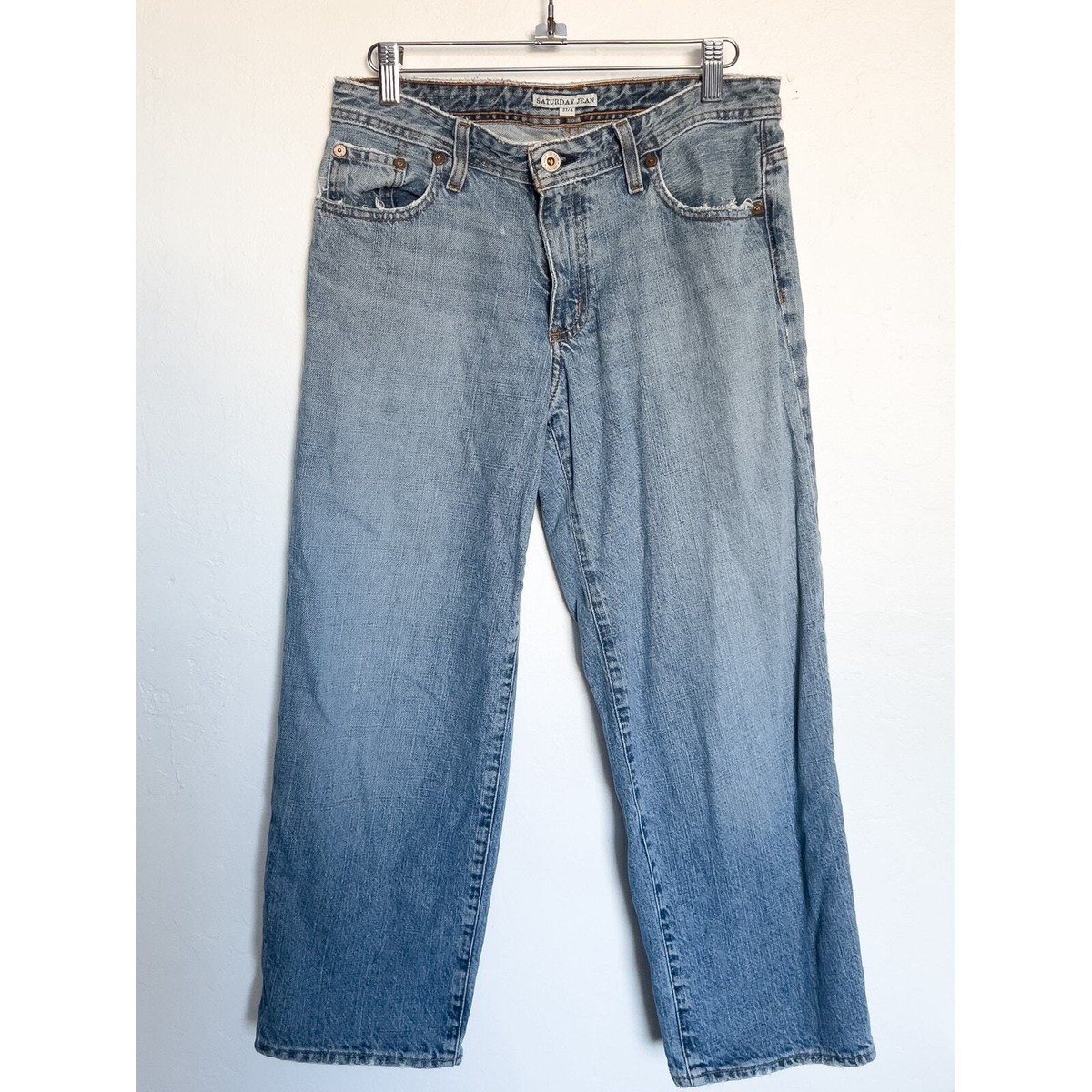 Vintage Polo Jeans Ralph Lauren Saturday Jeans Crop Denim Womens