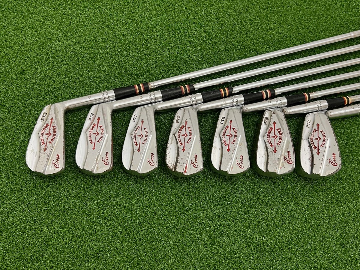 MacGregor Golf 1961 TOURNEY PT2 CF4000 Iron Set 3-9 Right Handed
