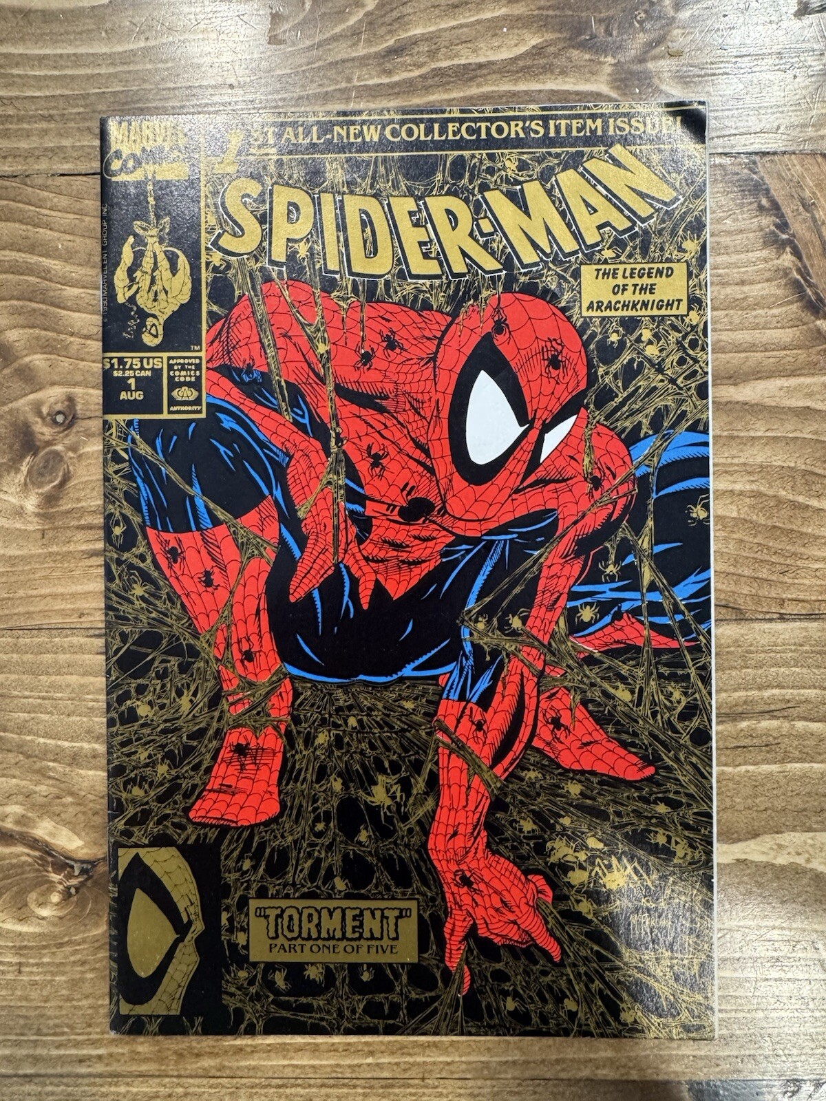 Spider Man. Leyenda del Caballero Arach. DORADO