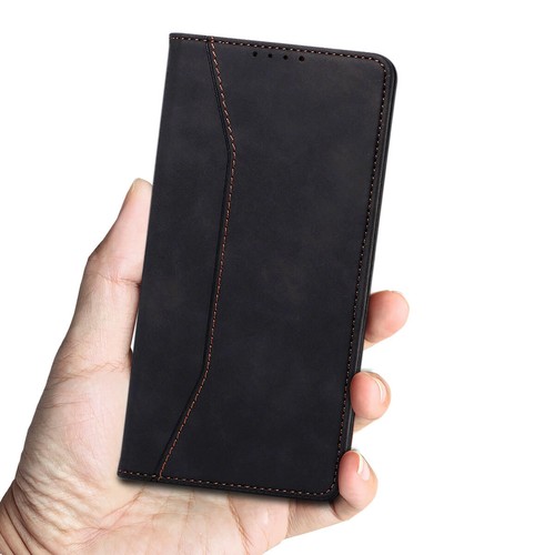 Funda/Protector de Pantalla Magnética Abatible de Cuero para Samsung Galaxy S24+ Plus - Imagen 3 de 24