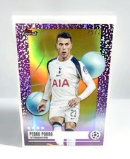 Topps 2025-26 Finest Premier League Pedro Porro Spurs SSP Spain #25/25 BOOKEND!