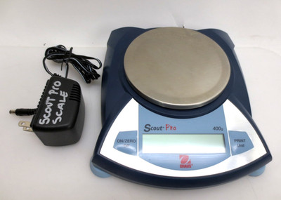 Ohaus Scout Pro Portable Electronic Balance SP401 400g Scale (AS-IS  ERR  2)