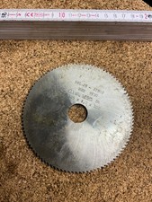WERK&Ouml; Metall Kreiss&auml;geblatt HSS 125x4,0x100 A. &Oslash; 22 Scheibenfr&auml;ser S&auml;geblatt DDR