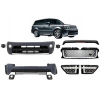 Body Kit FüR Sport L320 Facelift 09-13 Autobiography Look Schwarz Silber Gitter