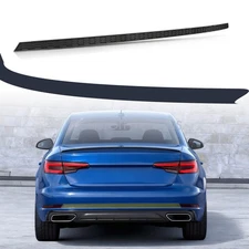 Rear Bumper S Line Lower Diffuser Trim Black For 2017-19 Audi A4 B9 8W58078339B9