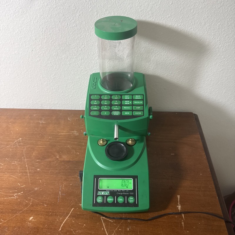 RCBS Charge Master 1500 Chargemaster Powder Measure Works Great