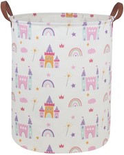 Kids Laundry Hamper Girls Hamper for Nursery Boy and Girl Elephant Hamper Cut...