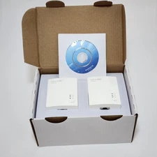 TP-Link AV200 TL-PA2010 2 Port Gigabit Passthrough Powerline Starter Kit