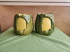 Lot of Two Vintage Cookie Jars. Corn King by Shawnee Pottery.  1946-1954.
