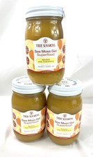True Sea Moss - Sea Moss Gel Superfood Support - MANGO PINEAPPLE - Lot Of 3