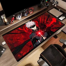 40*90cm1pc Anime Mouse Pad Large Non-Slip Desk Mat, Durable Polyester Gaming Pad