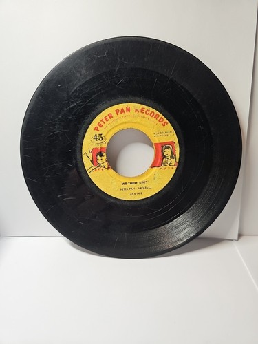 Peter Pan Records 7" 45 Vinyl Record Single Sing A Kris Kringle Jingle / We... - Picture 2 of 2