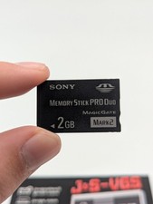 Sony PSP Memory Stick PRO Duo 2GB MagicGate OEM Tested Working